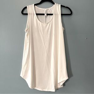 Zenana Premium White swing tank top